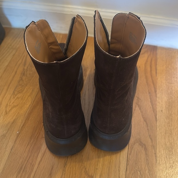 Women’s Brown Suede Boots - Picture 4 of 5